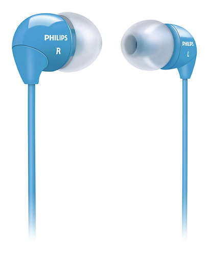 Auricular Philips She3590bl Intrauditivo Azul